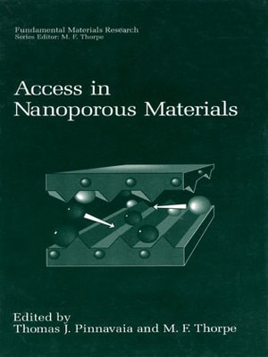 cover image of Access in Nanoporous Materials